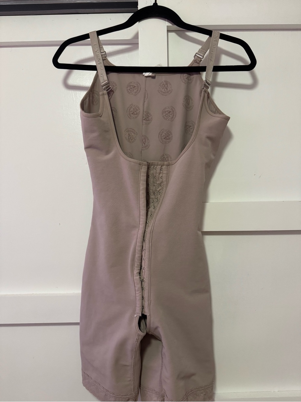 Gymshark Taupe Full-Body Shapewear Bodysuit